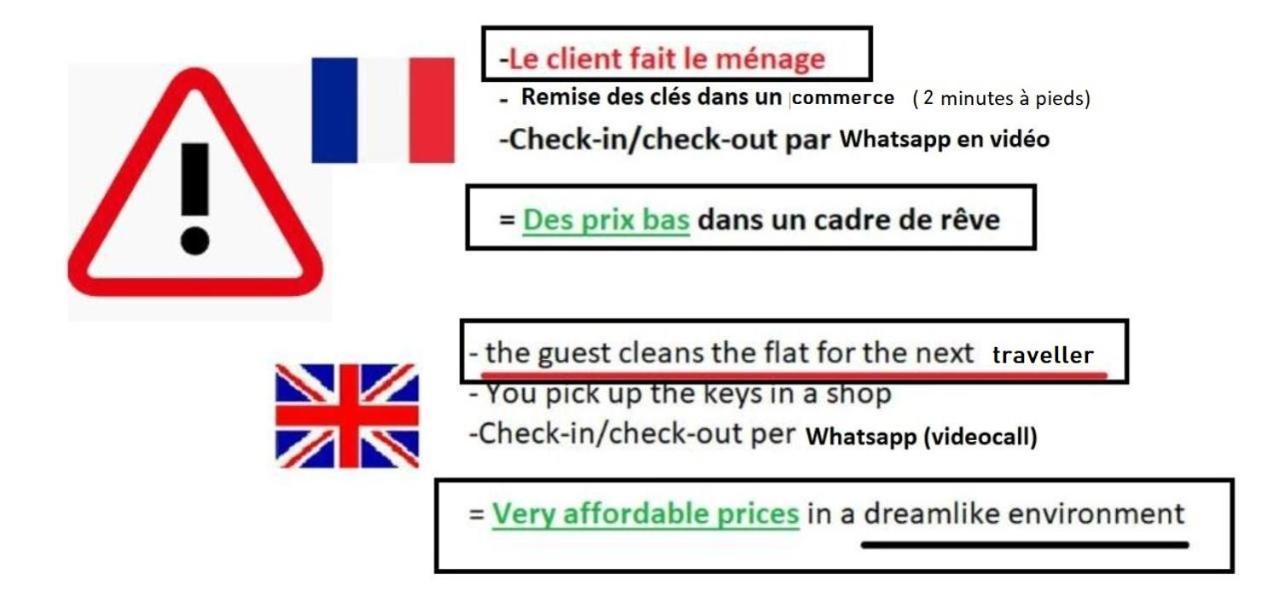 Vue De Reve Dans De Standing - Vous Faites Le Menage-very Good Prices But Have To Cle-an Th-e Flat Apartment